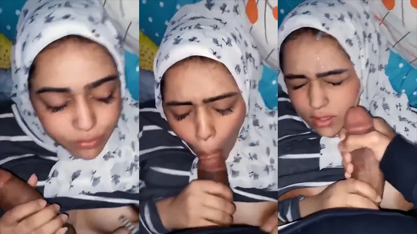 Bokep Indo Crotin di Muka Cewek Arab Jilbab